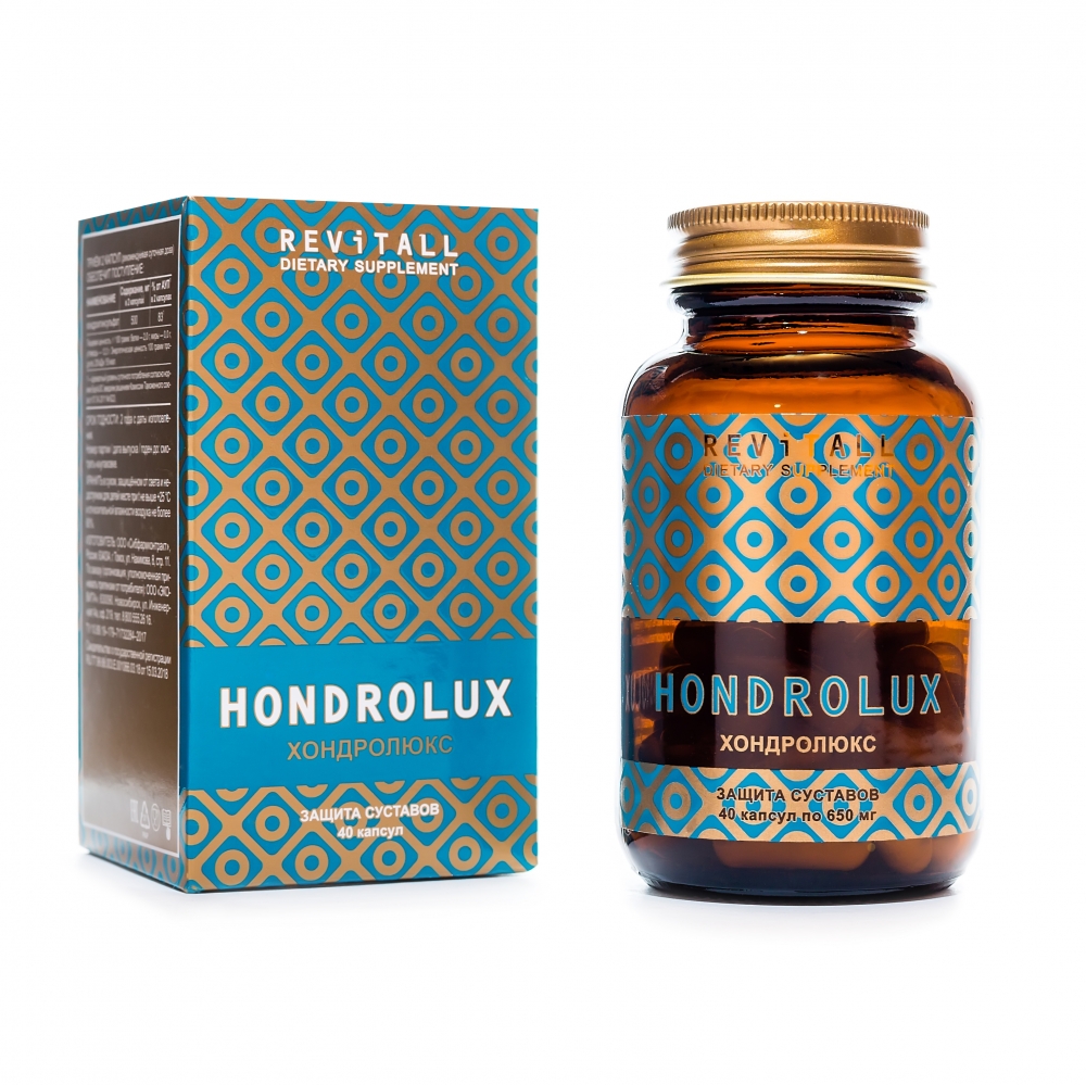 Revitall HONDROLUX, 40 капсул